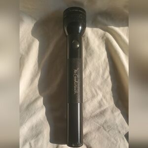 Mag-Lite Vtg Mr Goodwrench 3D-Cell Battery Black Flashlight 12-1/2" D35895891